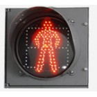 Секция пешеходного светофора красного света СПК-В